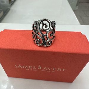 Open Sorrento James Avery Ring Size 7